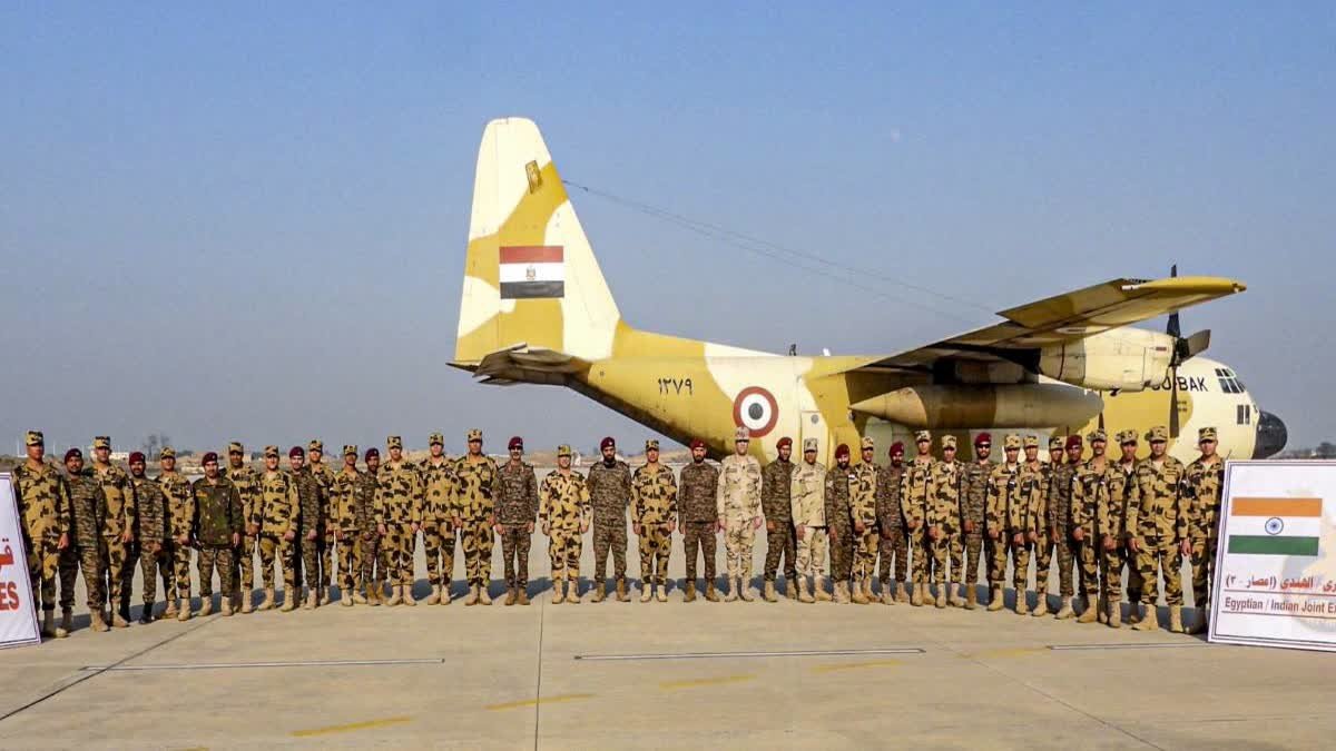 India and Egypt Launch ‘Cyclone’ Exercise